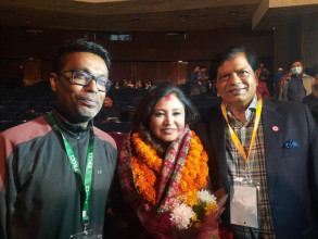 उवा महासंघको एशोसिएट उपाध्यक्षमा ज्योत्स्ना श्रेष्ठ निर्वाचित